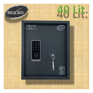 Biometric Electronic Lock Box 40 Lit.