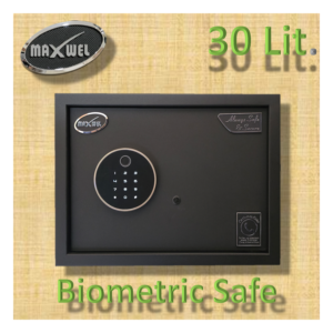 Biometric Electronic Lock Box 30 Lit.